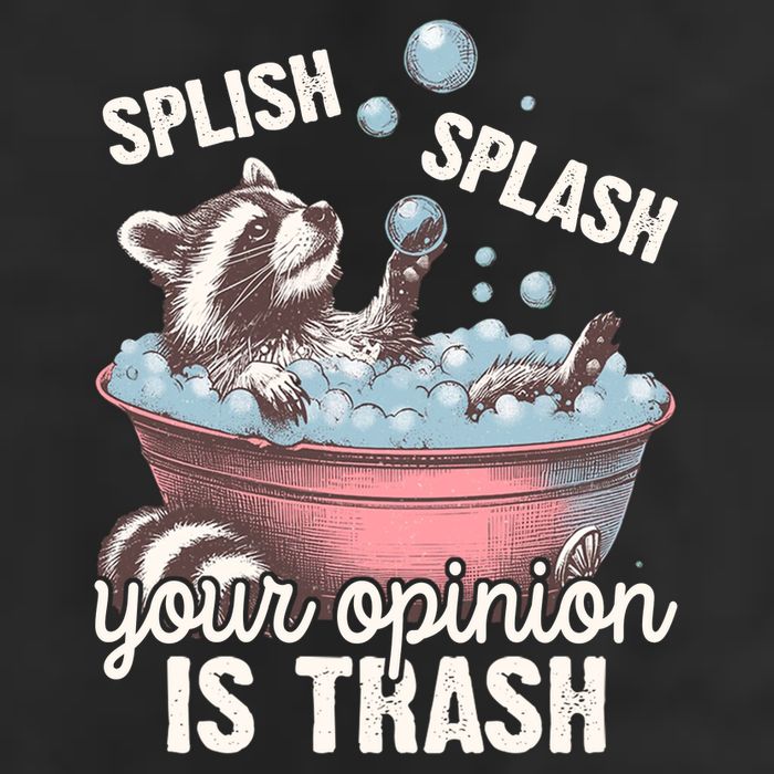 Splish Splash You Opinion Is Trash Funny Skunk 25L Jumbo Tote