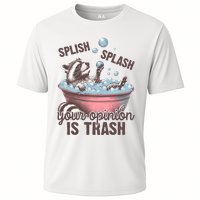 Splish Splash You Opinion Is Trash Funny Skunk Performance Shirt