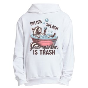 Splish Splash You Opinion Is Trash Funny Skunk Urban Pullover Hoodie