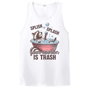 Splish Splash You Opinion Is Trash Funny Skunk PosiCharge Competitor Tank