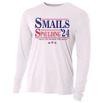 Smails Spaulding24 YouLl Get Nothing And Like It Apparel Cooling Performance Long Sleeve Crew