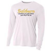 Saltburn Sometimes You Gotta Bottom Your Way To The Top Cooling Performance Long Sleeve Crew