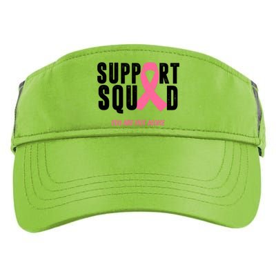 Support Squad You Are Not Alone Cancer Adult Drive Performance Visor