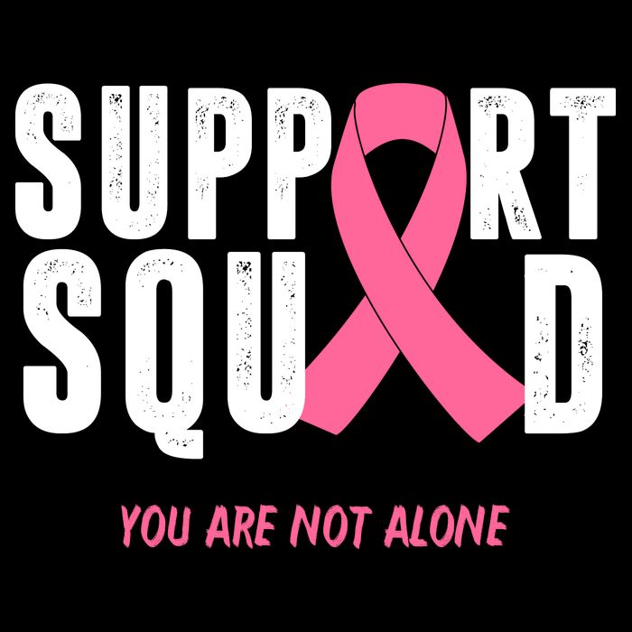 Support Squad You Are Not Alone Cancer Cooling Performance Crew T-Shirt