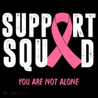 Support Squad You Are Not Alone Cancer Bucket Hat