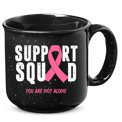Support Squad You Are Not Alone Cancer 15oz Campfire Ceramic Mug