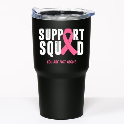 Support Squad You Are Not Alone Cancer Tumbler