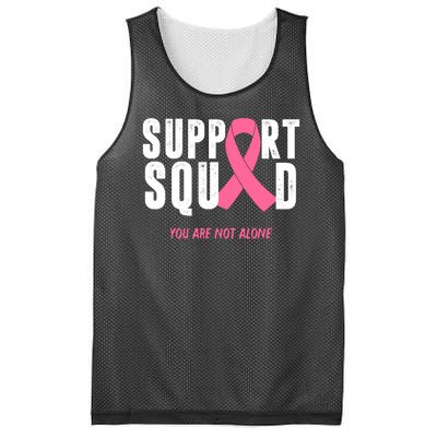 Support Squad You Are Not Alone Cancer Mesh Reversible Basketball Jersey Tank