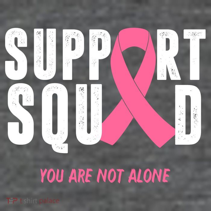 Support Squad You Are Not Alone Cancer Magnet