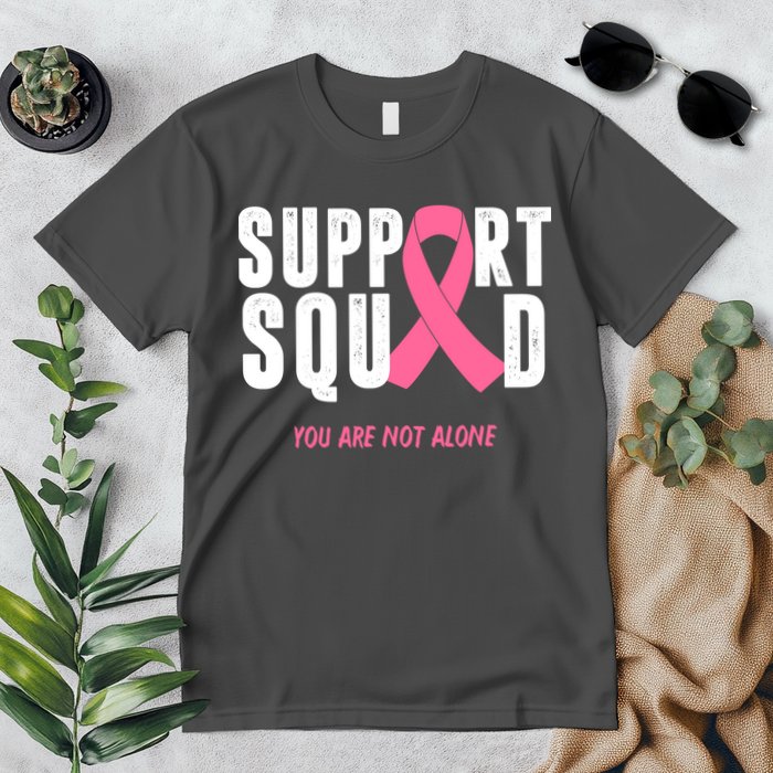 Support Squad You Are Not Alone Cancer Premium T-Shirt