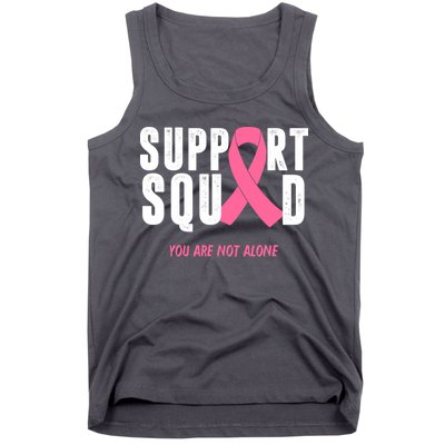 Support Squad You Are Not Alone Cancer Tank Top
