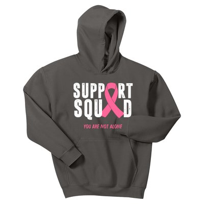 Support Squad You Are Not Alone Cancer Kids Hoodie