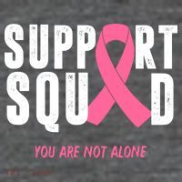 Support Squad You Are Not Alone Cancer Short Acrylic Beanie