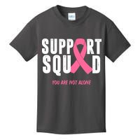Support Squad You Are Not Alone Cancer Kids T-Shirt