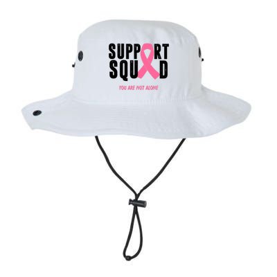 Support Squad You Are Not Alone Cancer Legacy Cool Fit Booney Bucket Hat