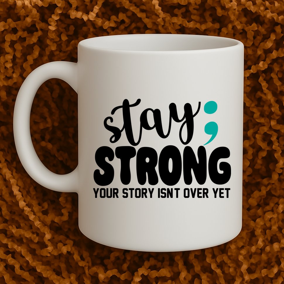 Stay Strong Your Story Isnt Over Yet Suicide Prevention Mug