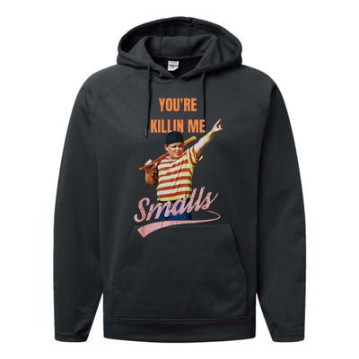 Sarcastic Saying Youre Killing Me Smalls Performance Fleece Hoodie