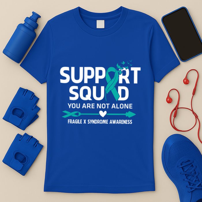 Support Squad You Are Not Alone Fragile X Syndrome Awareness Gift T-Shirt