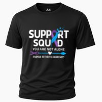 Support Squad You Are Not Alone Juvenile Arthritis Awareness Gift Cooling Performance Crew T-Shirt