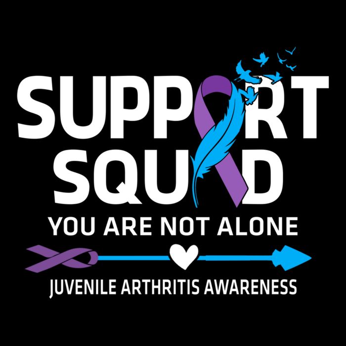 Support Squad You Are Not Alone Juvenile Arthritis Awareness Gift Cooling Performance Crew T-Shirt