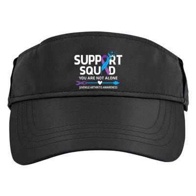 Support Squad You Are Not Alone Juvenile Arthritis Awareness Gift Adult Drive Performance Visor