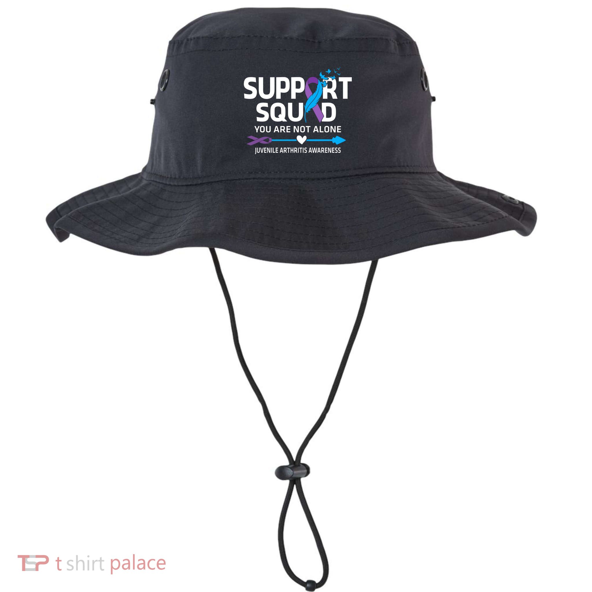 Support Squad You Are Not Alone Juvenile Arthritis Awareness Gift Bucket Hat