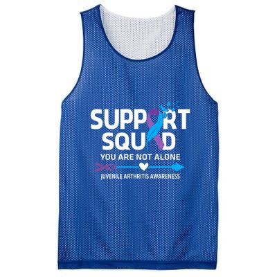 Support Squad You Are Not Alone Juvenile Arthritis Awareness Gift Mesh Reversible Basketball Jersey Tank
