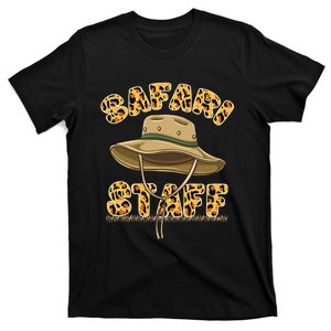 Safari Staff Zoo Keeper Themed Birthday Party T-Shirt