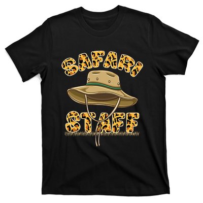 Safari Staff Zoo Keeper Themed Birthday Party T-Shirt