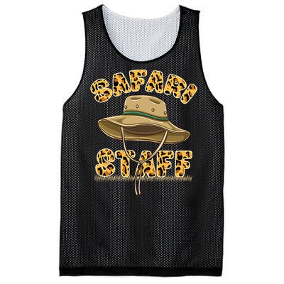 Safari Staff Zoo Keeper Themed Birthday Party Mesh Reversible Basketball Jersey Tank