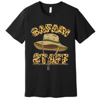 Safari Staff Zoo Keeper Themed Birthday Party Premium T-Shirt