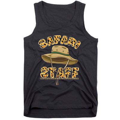 Safari Staff Zoo Keeper Themed Birthday Party Tank Top