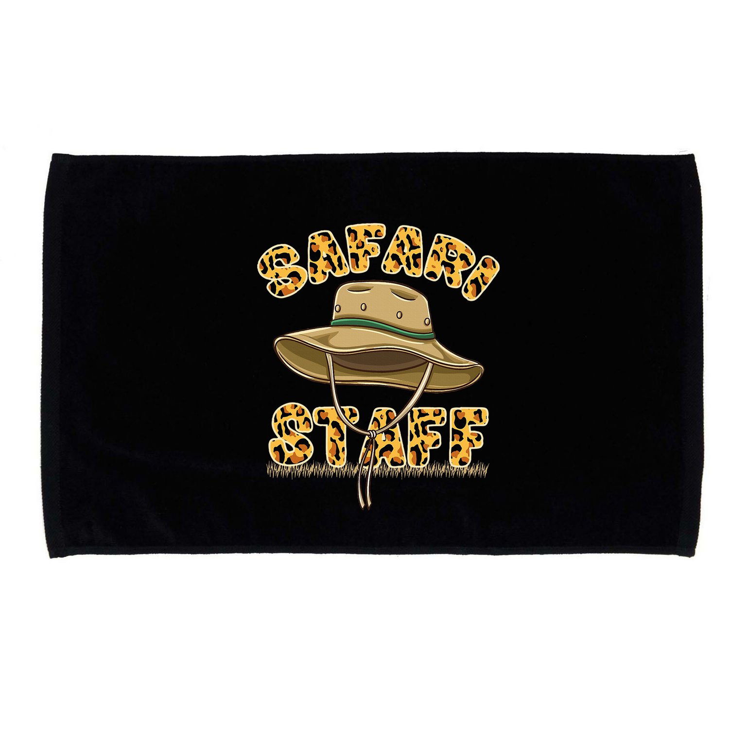 Safari Staff Zoo Keeper Themed Birthday Party Microfiber Hand Towel