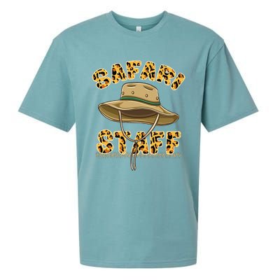 Safari Staff Zoo Keeper Themed Birthday Party Sueded Cloud Jersey T-Shirt