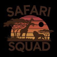 Safari Squad Zoo Family Matching Gift Cooling Performance Crew T-Shirt