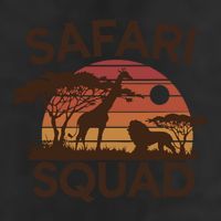 Safari Squad Zoo Family Matching Gift Adult Drive Performance Visor