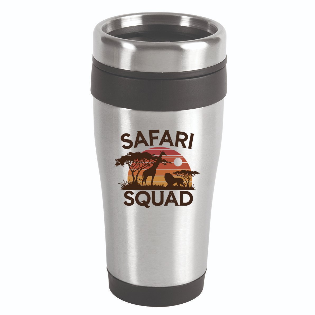 Safari Squad Zoo Family Matching Gift 16oz Travel Tumbler