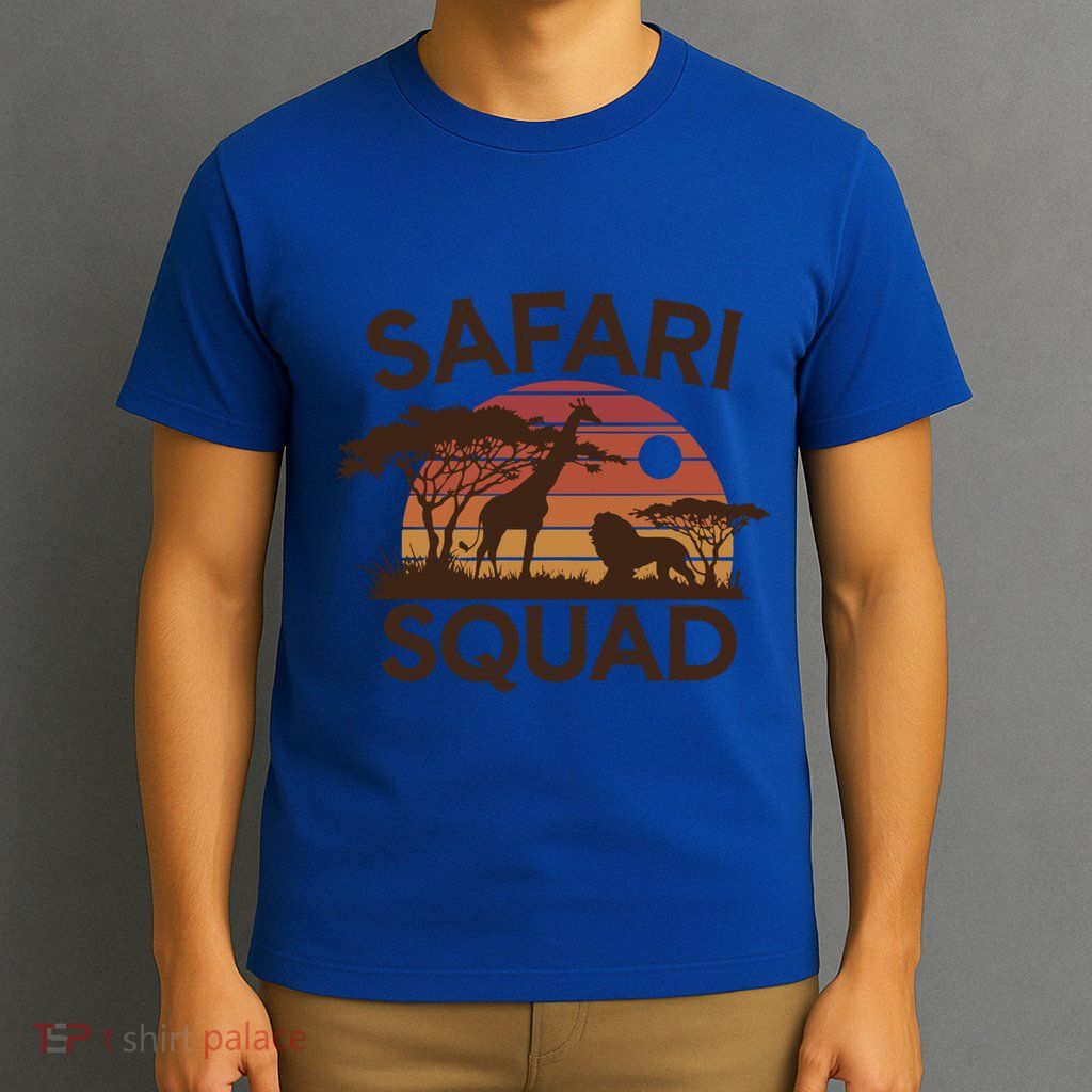 Safari Squad Zoo Family Matching Gift T-Shirt