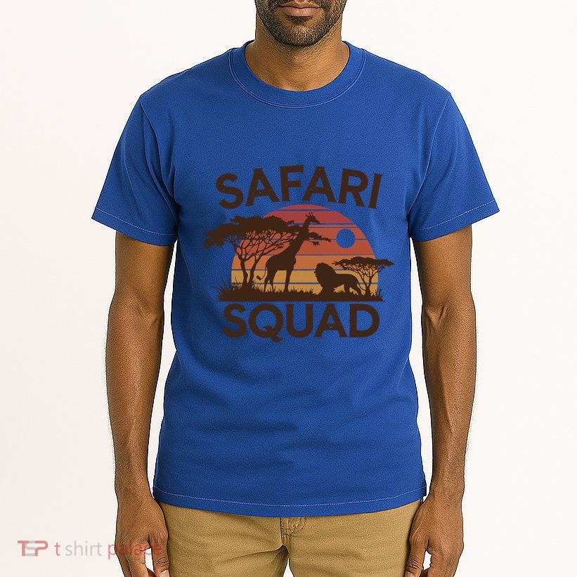 Safari Squad Zoo Family Matching Gift Tall T-Shirt