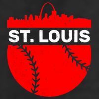 St. Louis Baseball Skyline City 7 Panel Mesh Trucker Snapback Hat