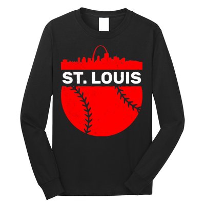 St. Louis Baseball Skyline City Long Sleeve Shirt