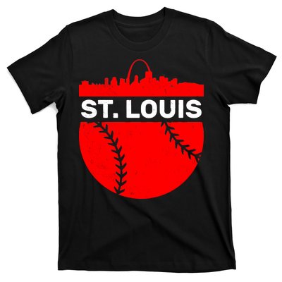 St. Louis Baseball Skyline City T-Shirt