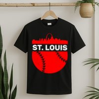 St. Louis Baseball Skyline City T-Shirt