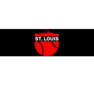 St. Louis Baseball Skyline City Bumper Sticker