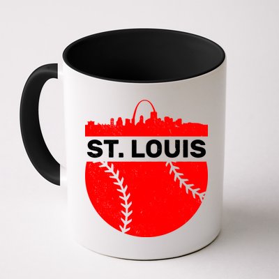 St. Louis Baseball Skyline City Mug