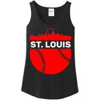 St. Louis Baseball Skyline City Ladies Essential Tank