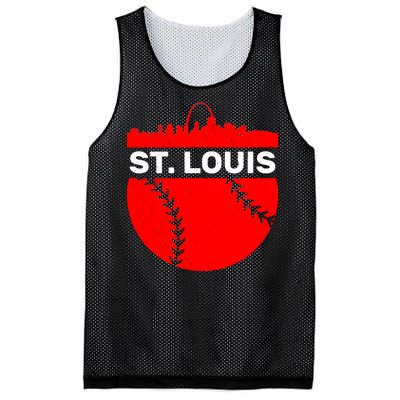 St. Louis Baseball Skyline City Mesh Reversible Basketball Jersey Tank