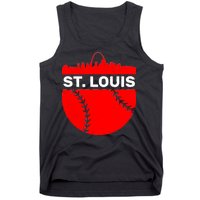 St. Louis Baseball Skyline City Tank Top