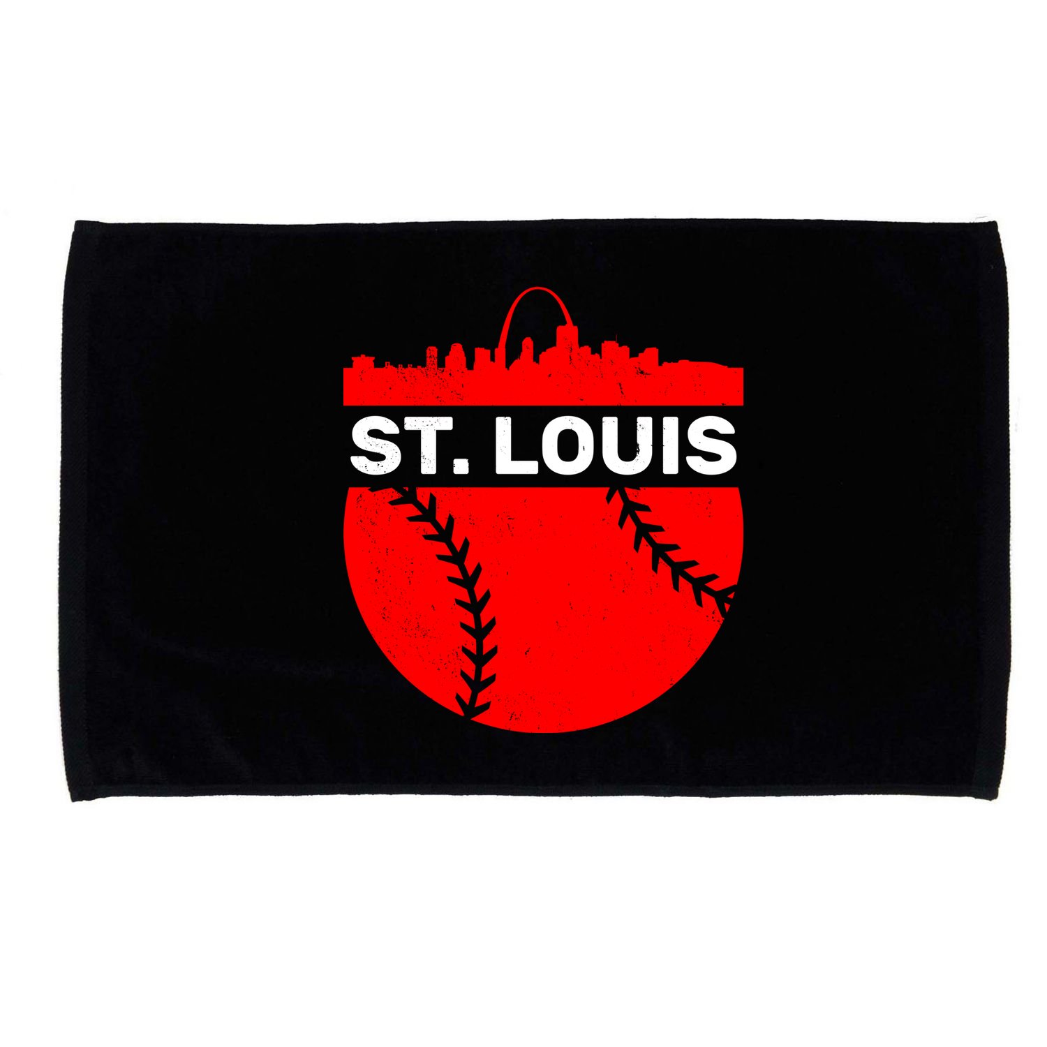 St. Louis Baseball Skyline City Microfiber Hand Towel