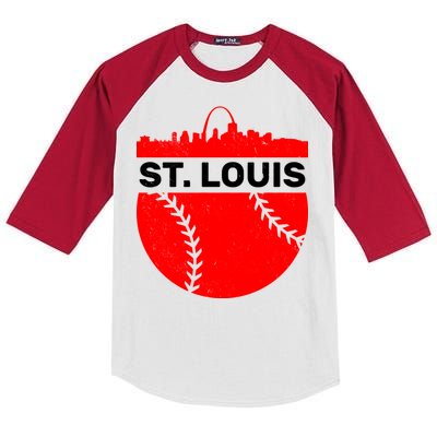 St. Louis Baseball Skyline City Kids Colorblock Raglan Jersey